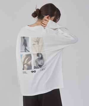 オフホワイト モデル：162cm M着用