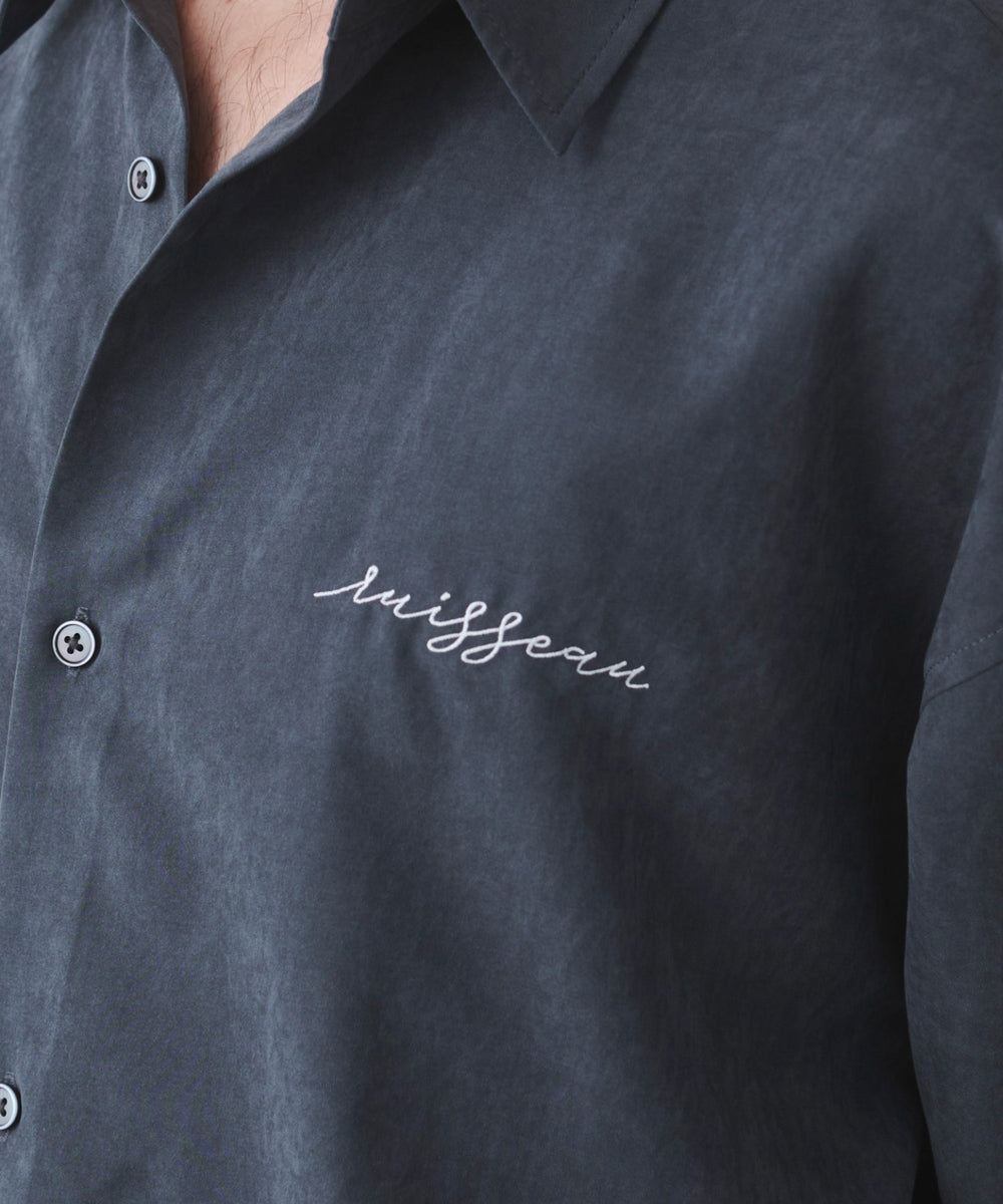 フィブリルワンポイントBIGシャツ（LS）