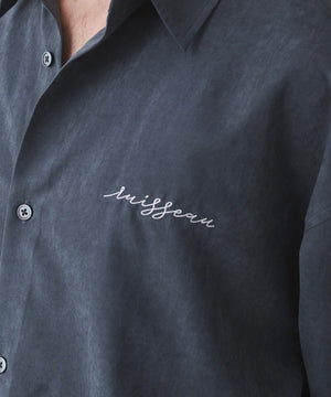 フィブリルワンポイントBIGシャツ（LS）