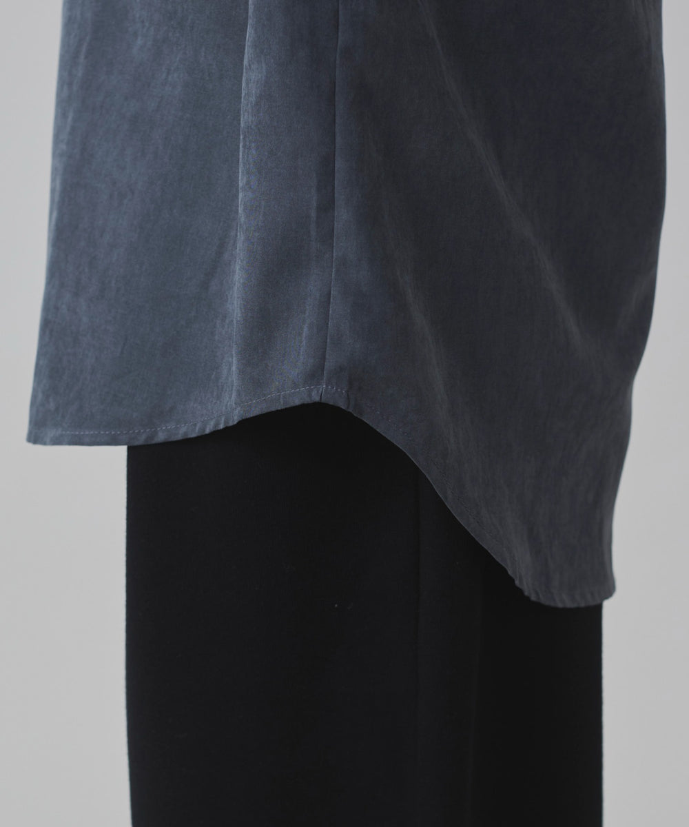 フィブリルワンポイントBIGシャツ（LS）