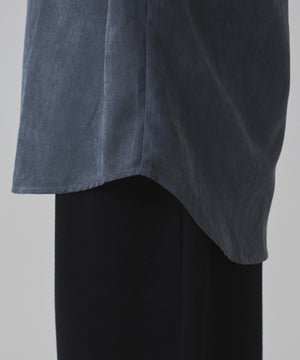 フィブリルワンポイントBIGシャツ（LS）