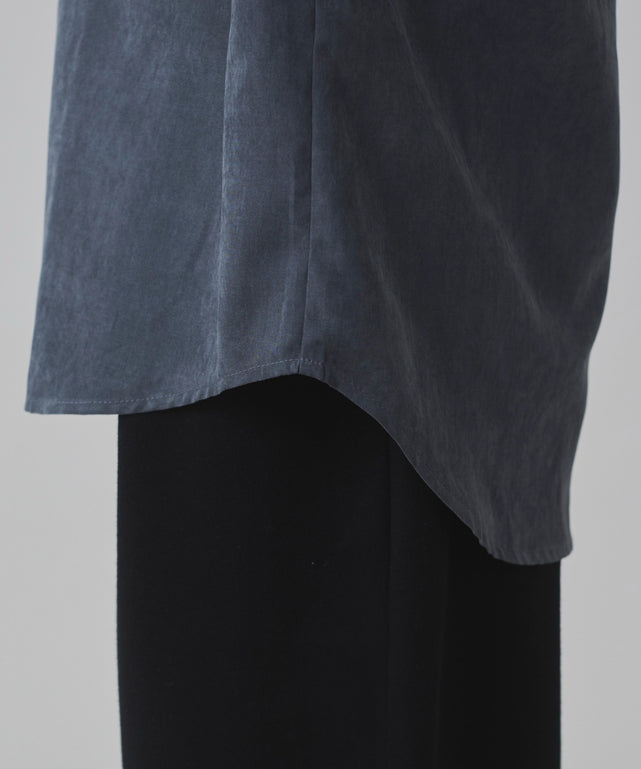 フィブリルワンポイントBIGシャツ（LS）