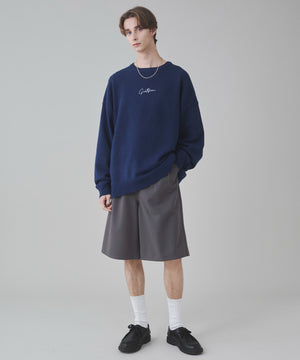 ネイビー モデル：178cm L着用