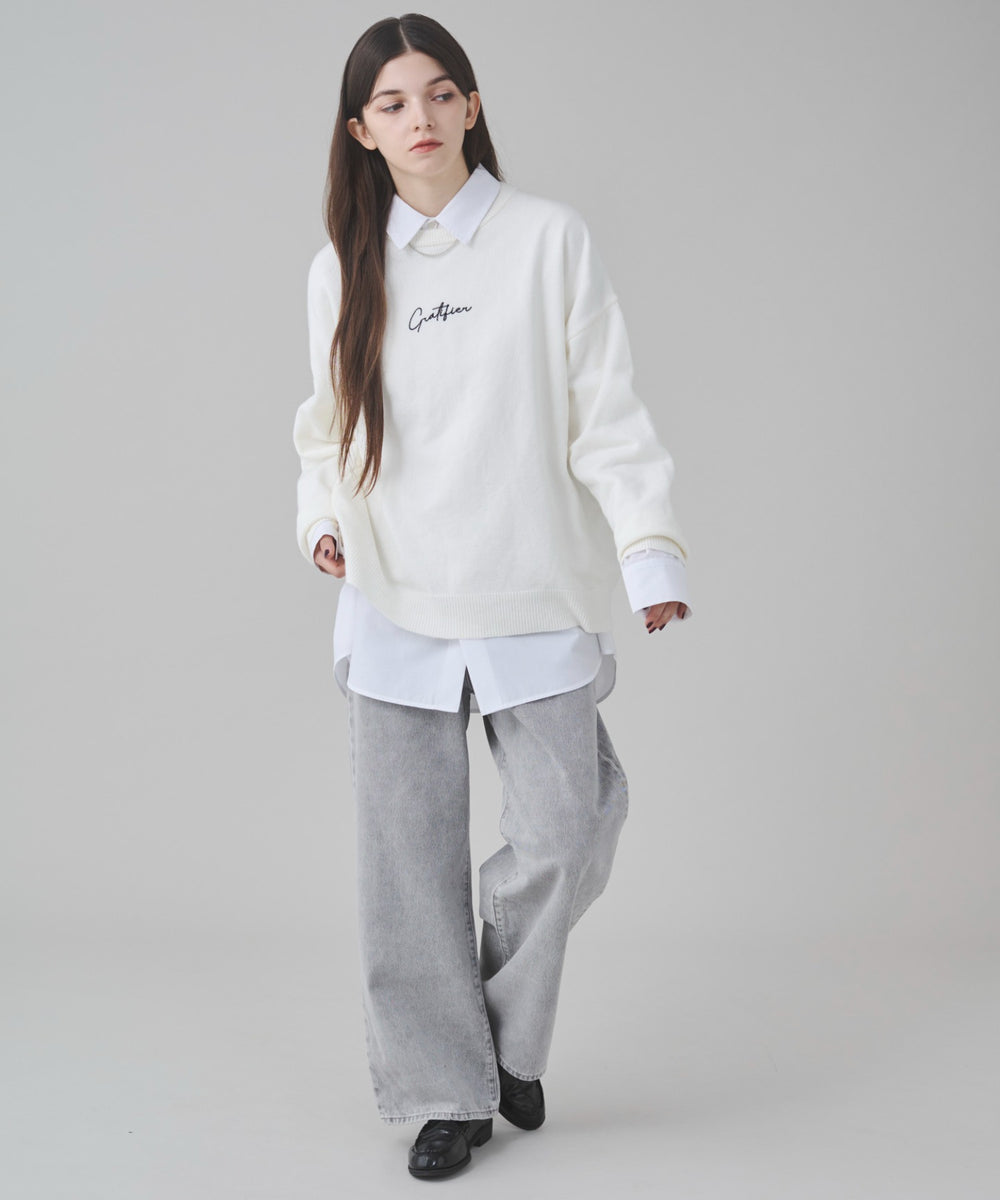 オフホワイト モデル：162cm M着用