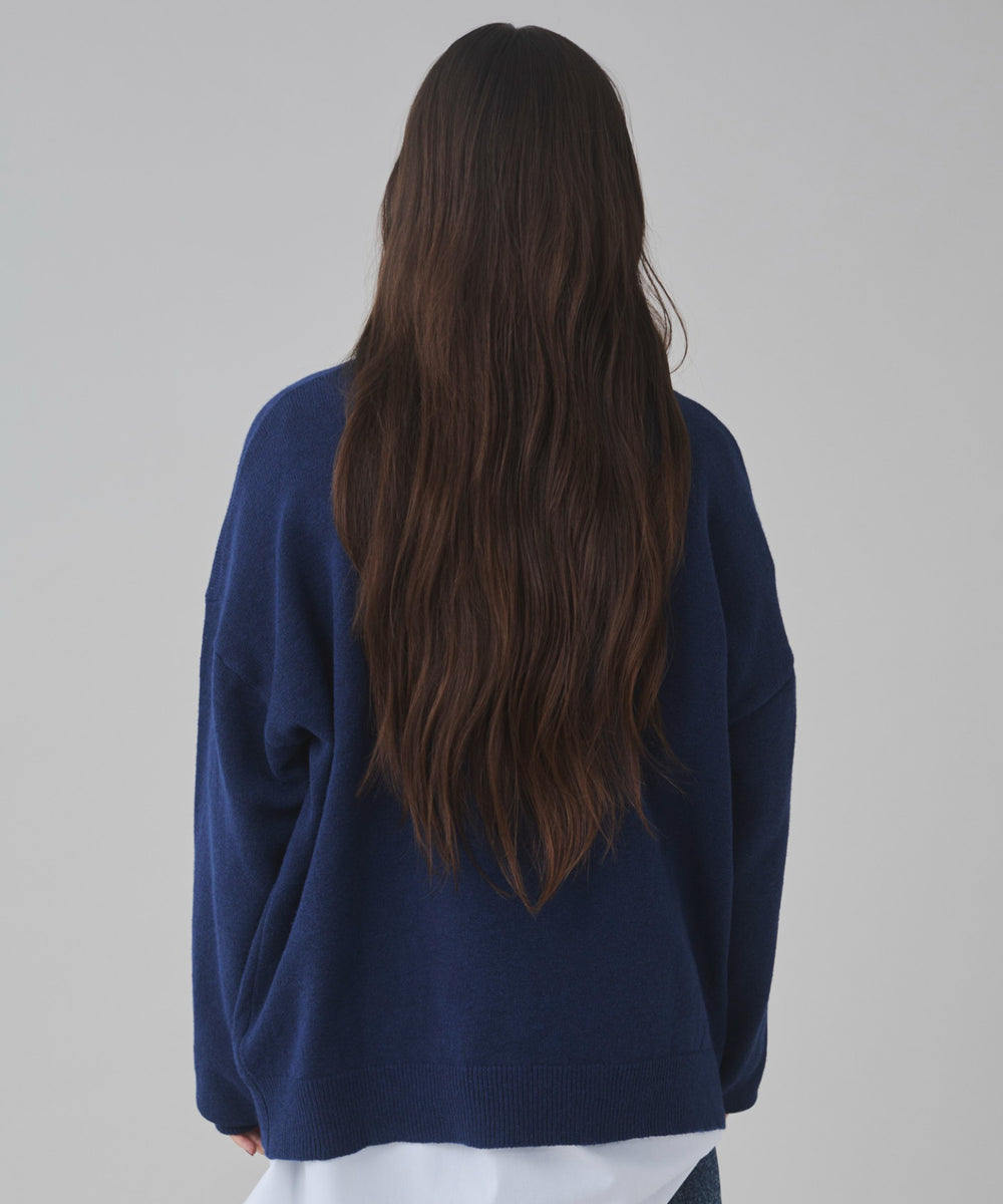 ネイビー モデル：162cm M着用