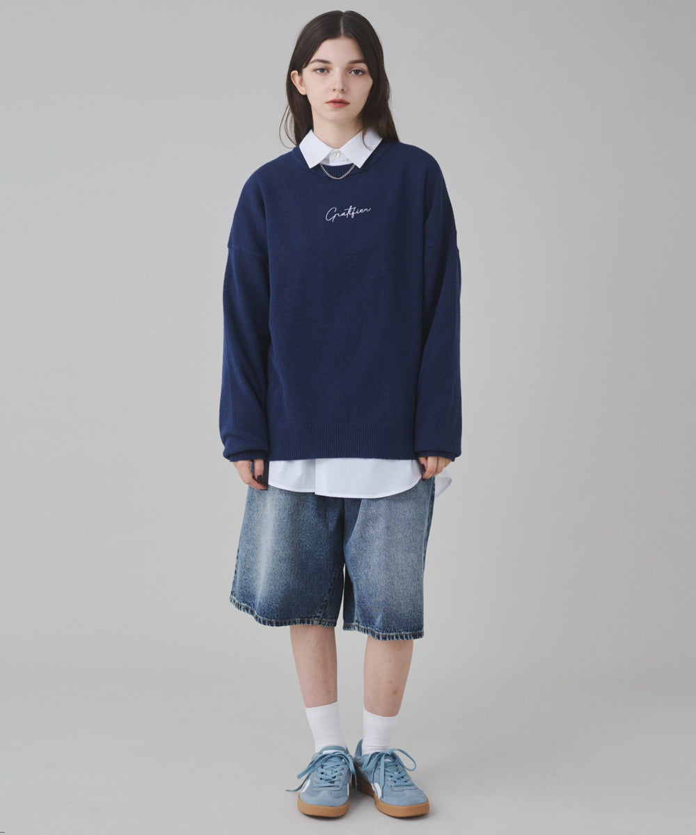 ネイビー モデル：162cm M着用