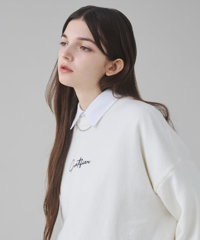 オフホワイト モデル：162cm M着用