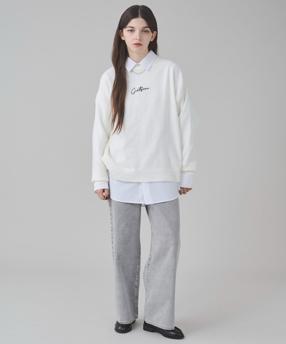 オフホワイト モデル：162cm M着用