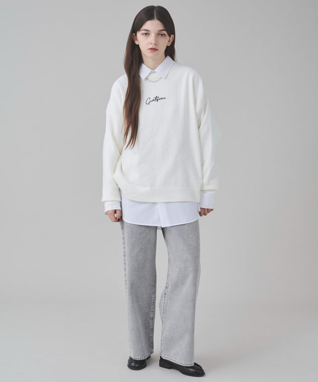 オフホワイト モデル：162cm M着用