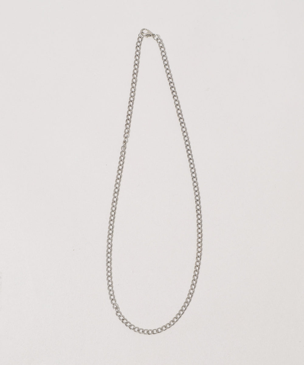 アクセ付きワンポイントニットプルオーバー