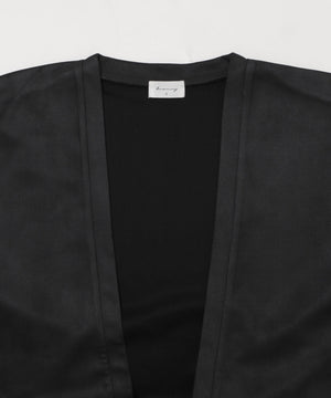 フェイクスウェードアンサンブルカーディガン