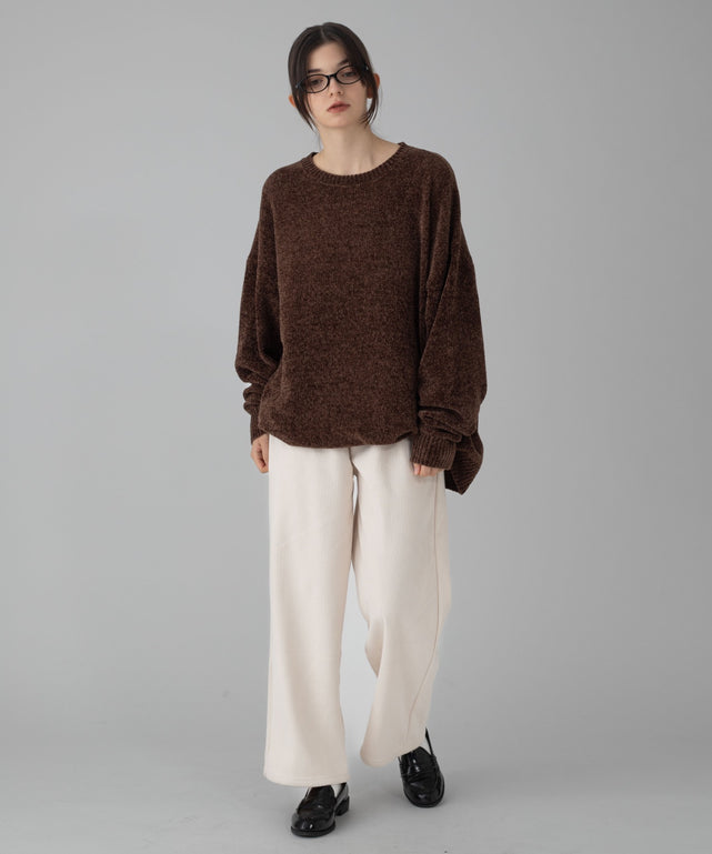 ブラウン モデル：162cm M着用