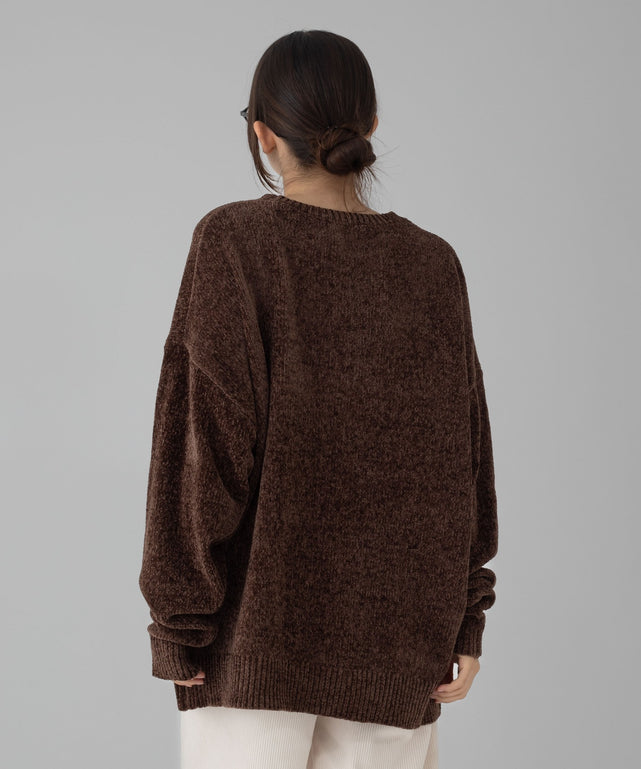 ブラウン モデル：162cm M着用