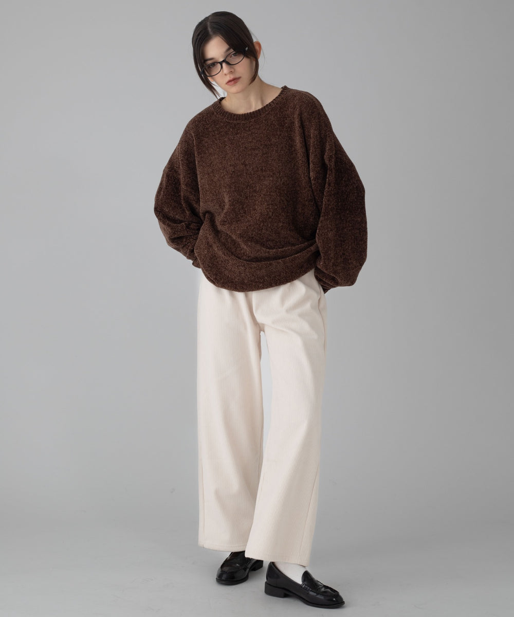 ブラウン モデル：162cm M着用