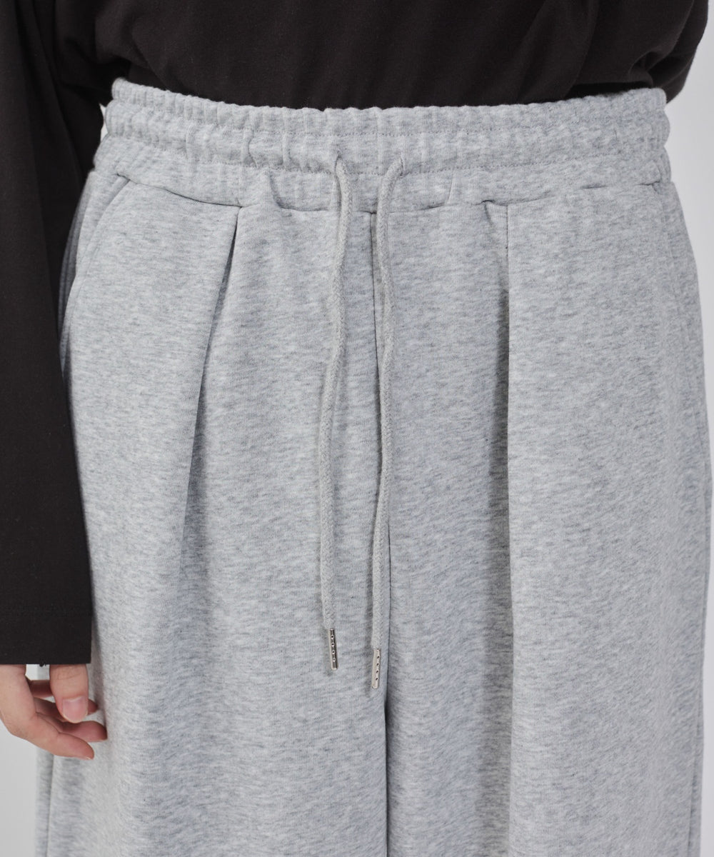 ボンディングワイドスウェットパンツ