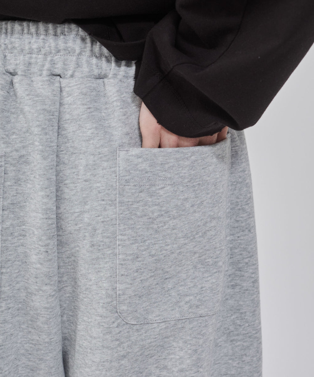 ボンディングワイドスウェットパンツ