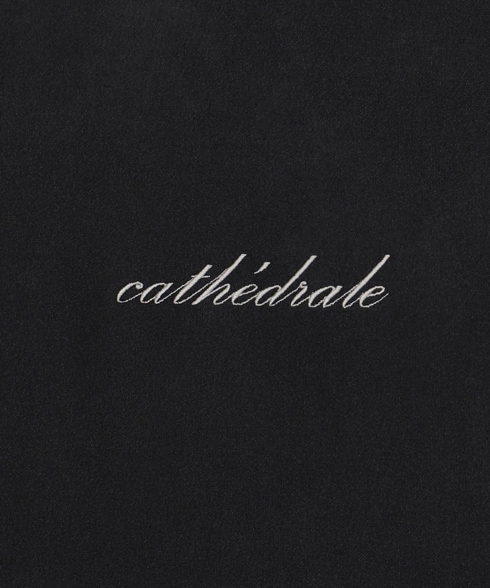 アクセ付きフェイクスウェードプルオーバー