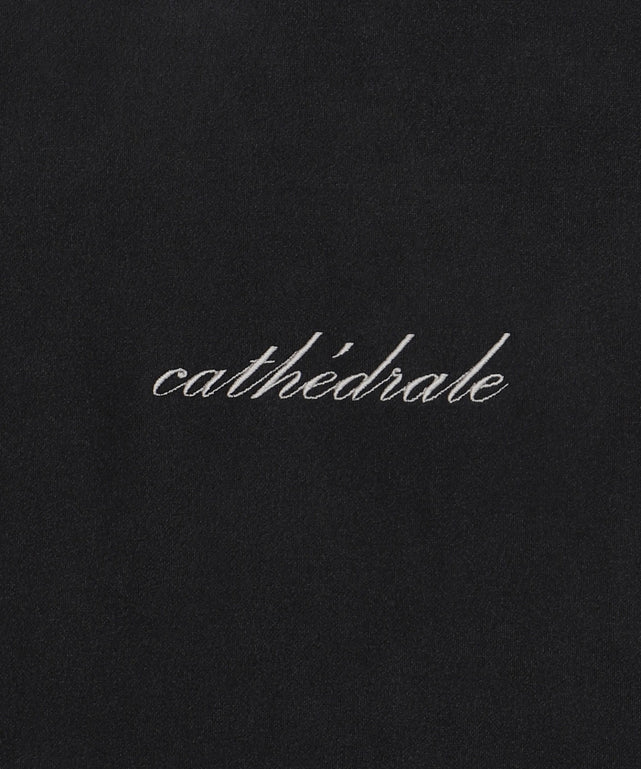 アクセ付きフェイクスウェードプルオーバー