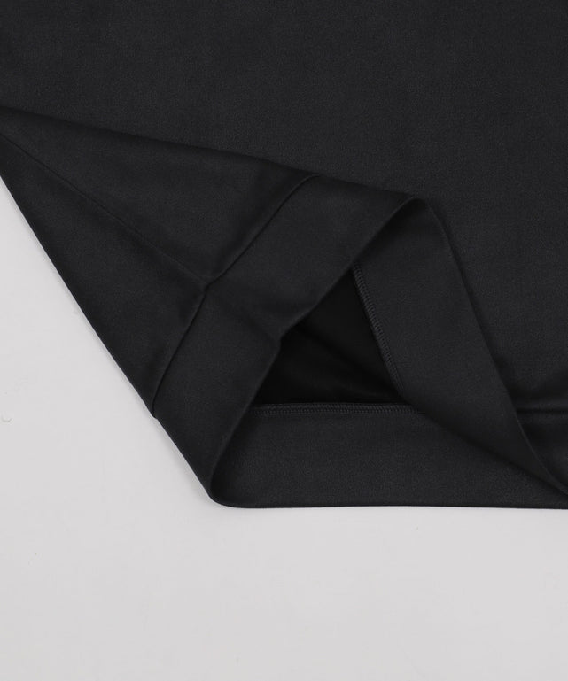 アクセ付きフェイクスウェードプルオーバー