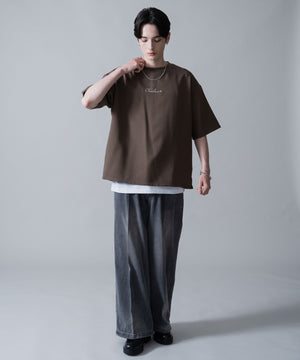 ブラウン　モデル：180㎝　L着用