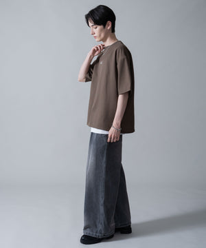 ブラウン　モデル：180㎝　L着用