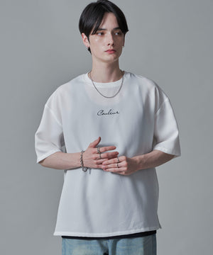 ホワイト　モデル：180㎝　L着用