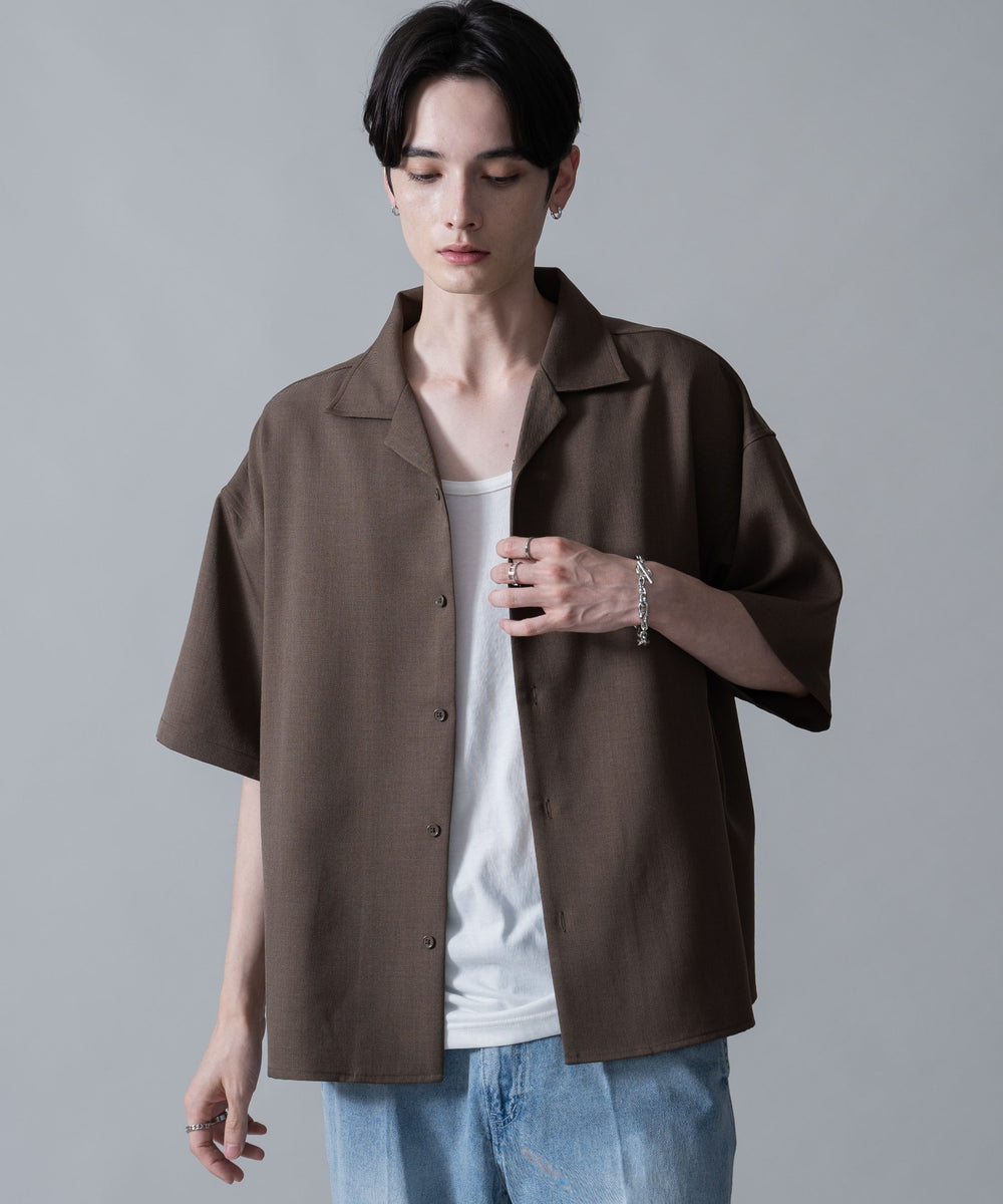 ブラウン　モデル：180㎝　L着用