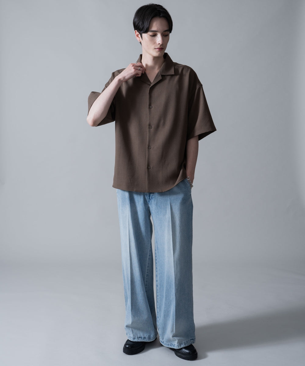 ブラウン　モデル：180㎝　L着用