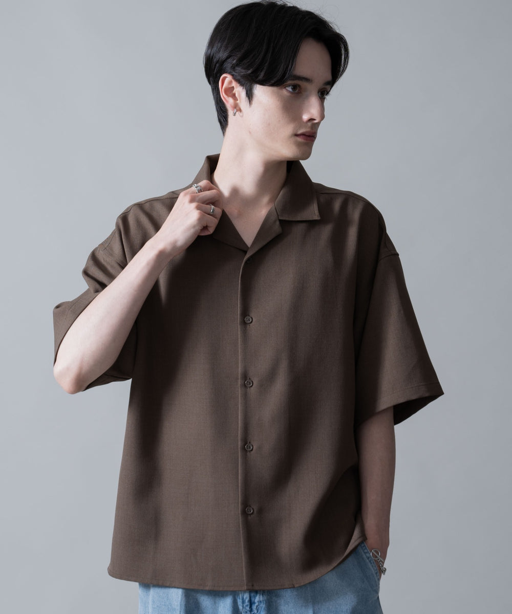 ブラウン　モデル：180㎝　L着用