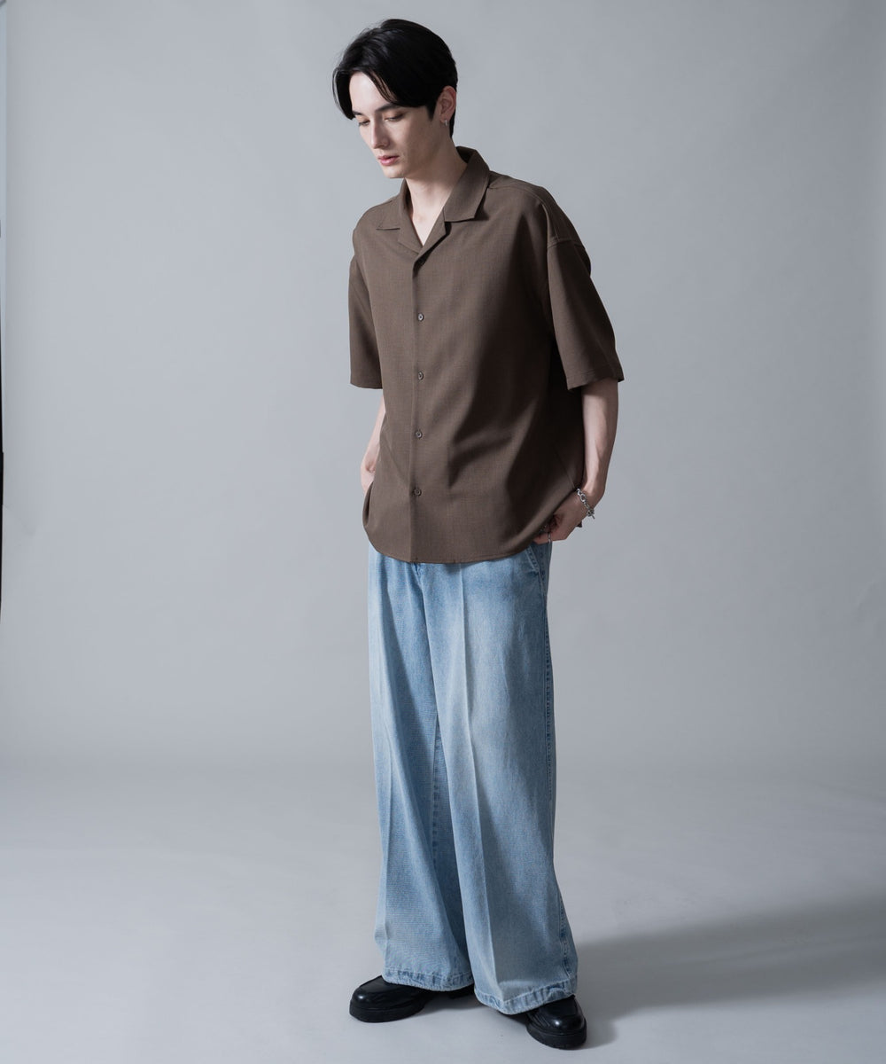 ブラウン　モデル：180㎝　L着用