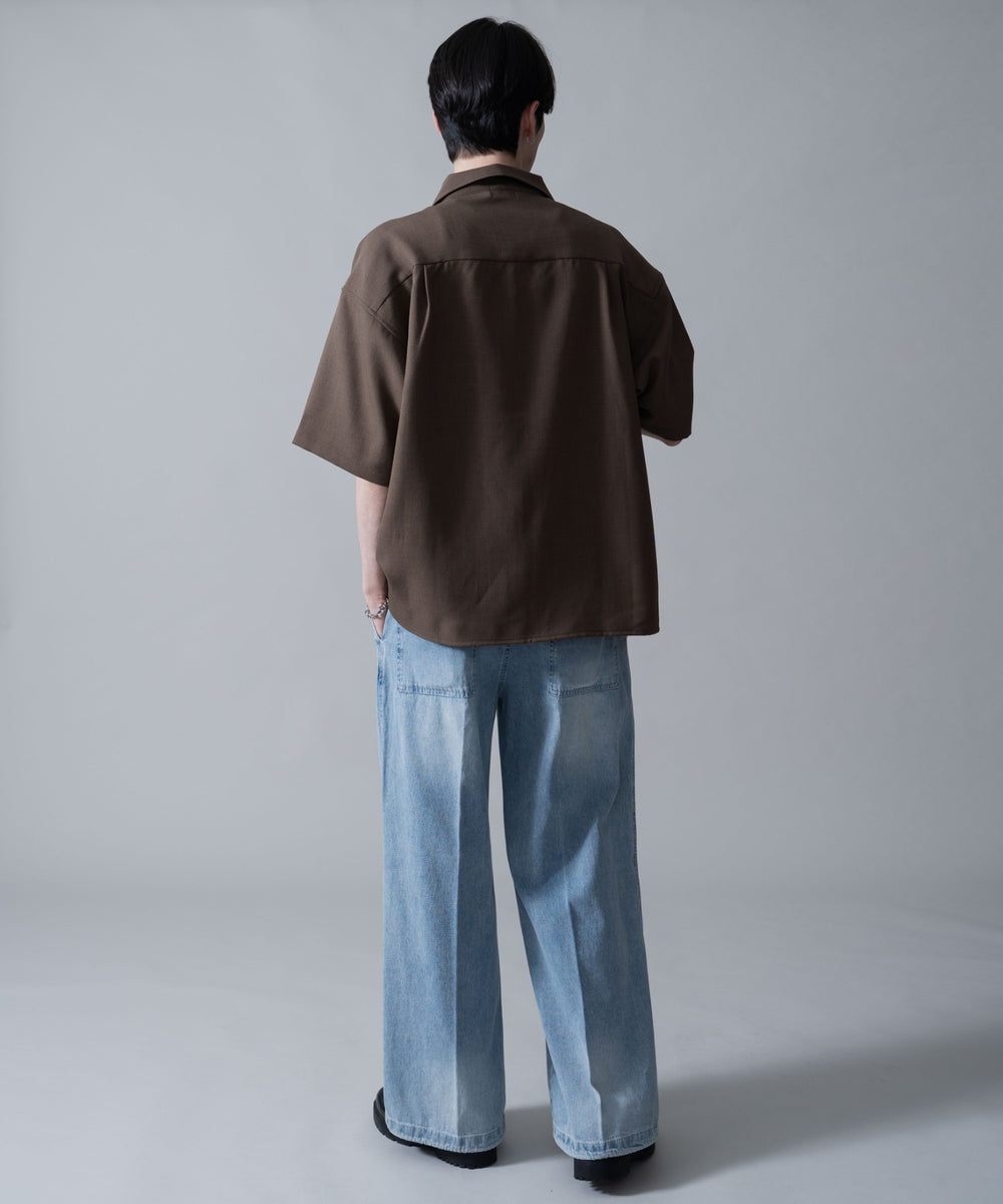 ブラウン　モデル：180㎝　L着用