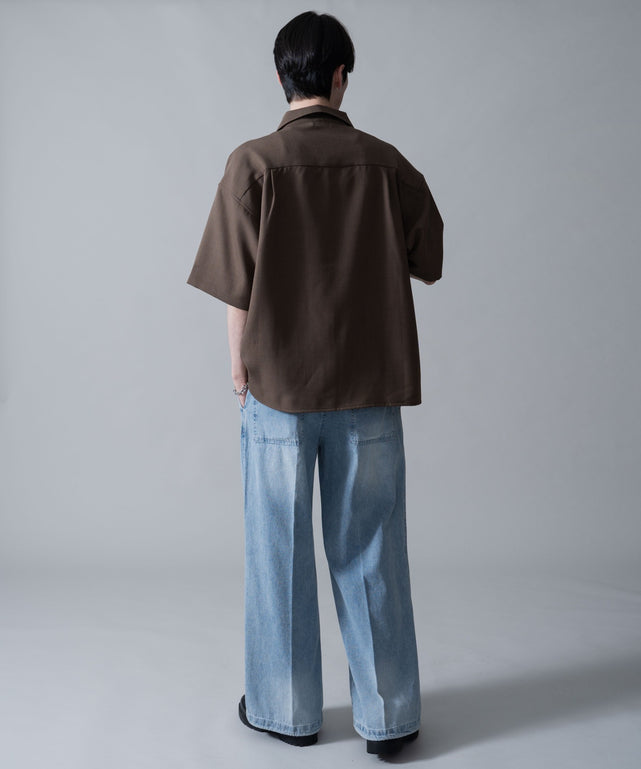 ブラウン　モデル：180㎝　L着用