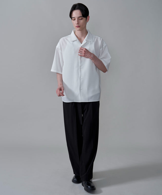 ホワイト　モデル：180㎝　L着用