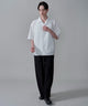 ホワイト　モデル：180㎝　L着用
