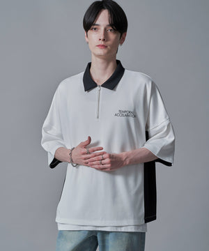 ホワイト　モデル：180㎝　L着用