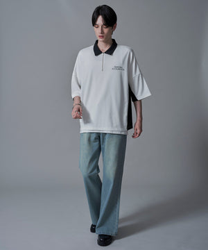 ホワイト　モデル：180㎝　L着用