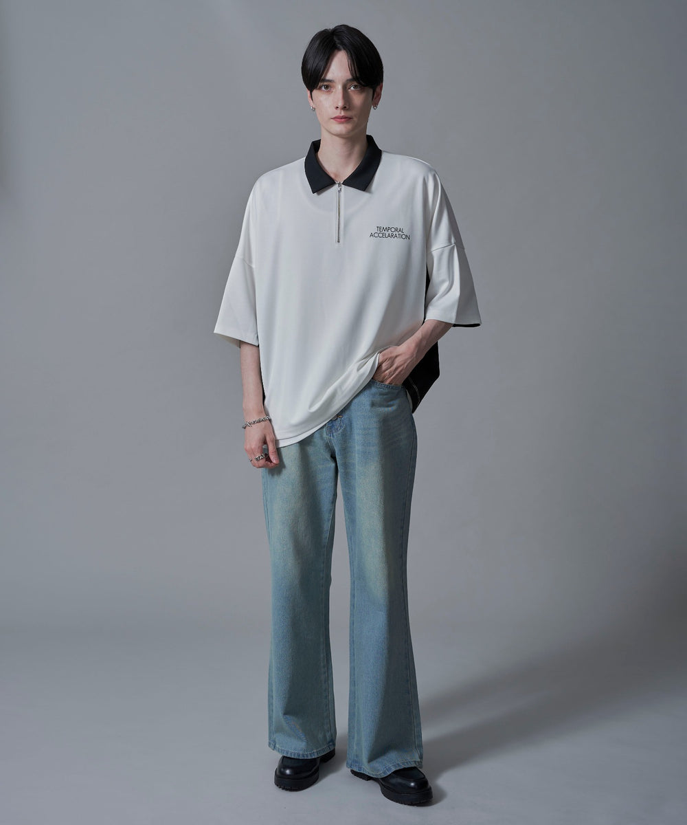 ホワイト　モデル：180㎝　L着用