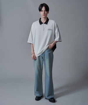 ホワイト　モデル：180㎝　L着用