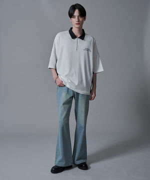 ホワイト　モデル：180㎝　L着用