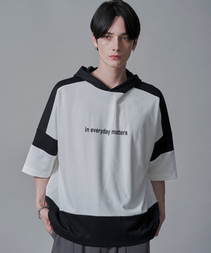 ホワイト　モデル：180㎝　L着用