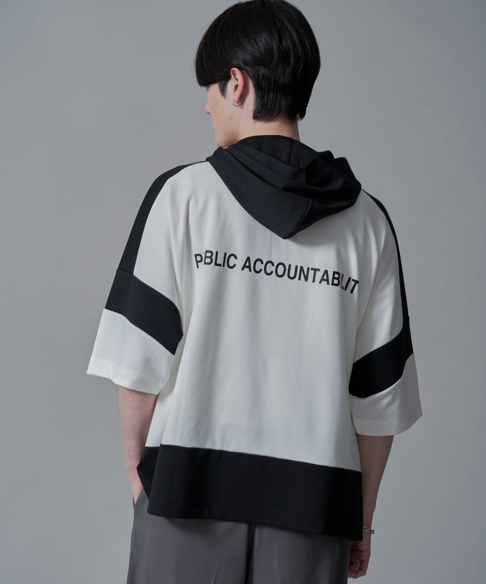 ホワイト　モデル：180㎝　L着用