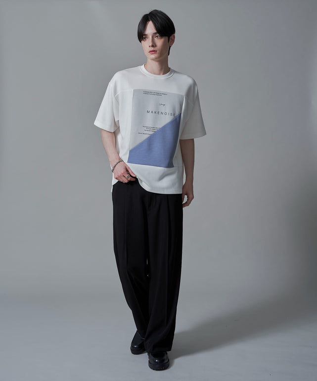 ホワイト　モデル：180㎝　L着用