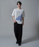 ホワイト　モデル：180㎝　L着用