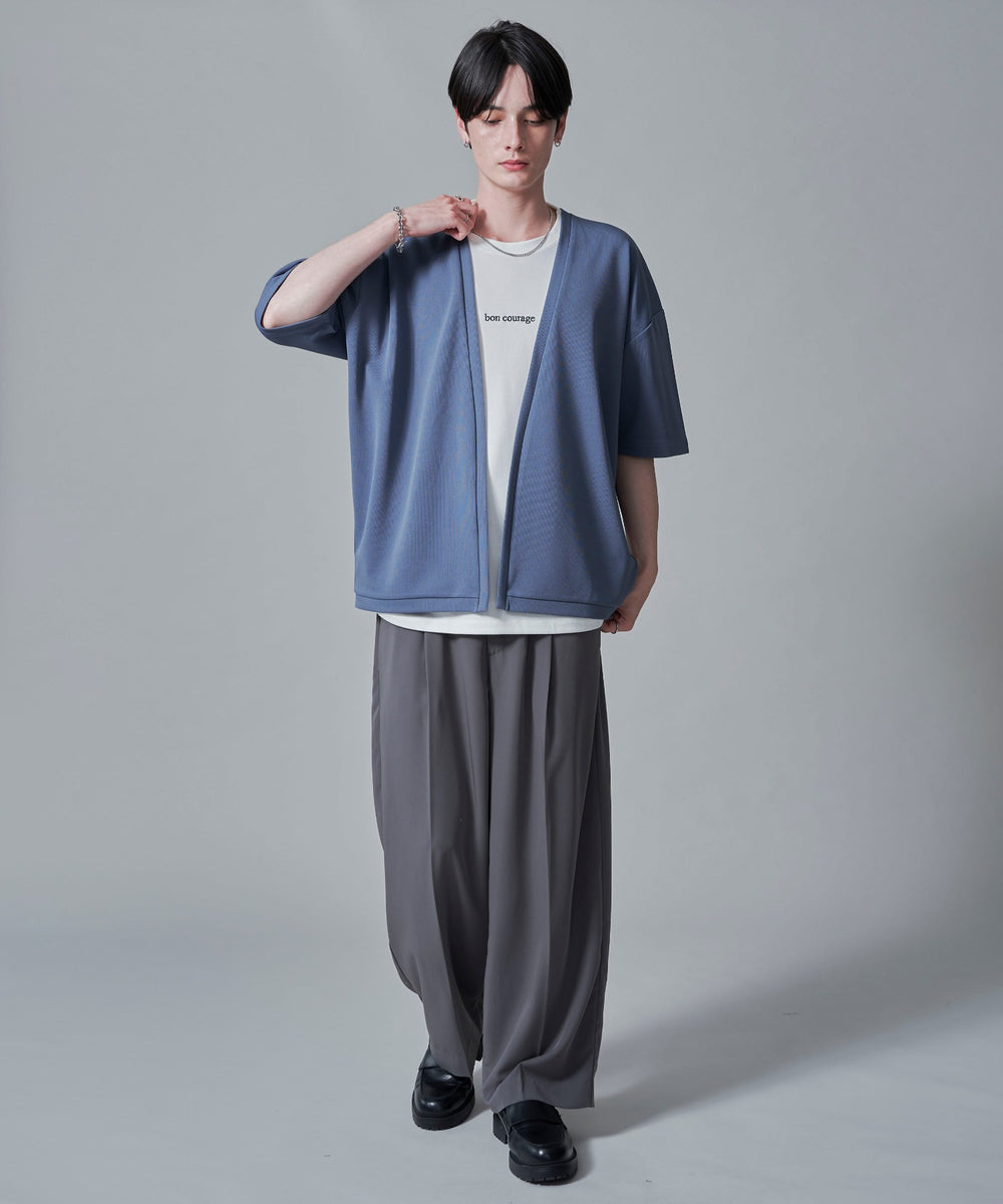 ブルー　モデル：180㎝　L着用