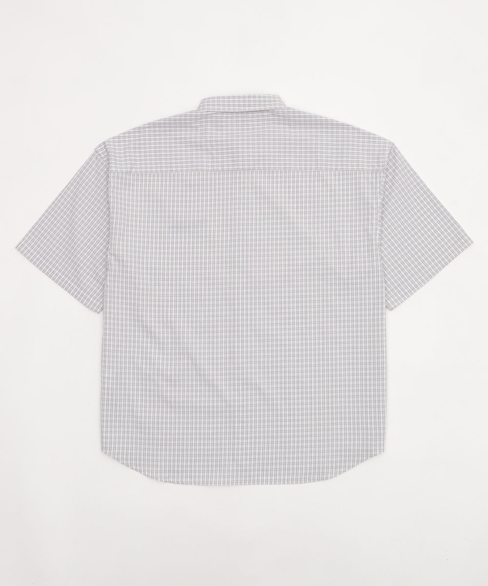 ワンポイントチェックシャツ（SS）