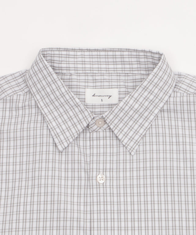 ワンポイントチェックシャツ（SS）