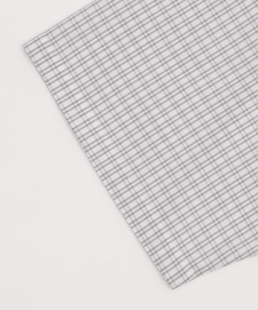 ワンポイントチェックシャツ（SS）