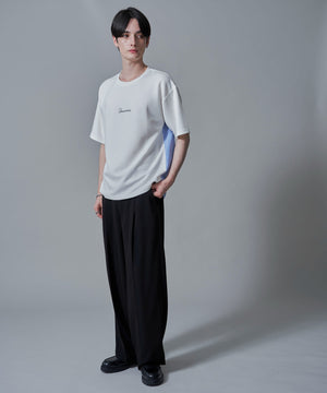 ホワイト　モデル：180㎝　L着用