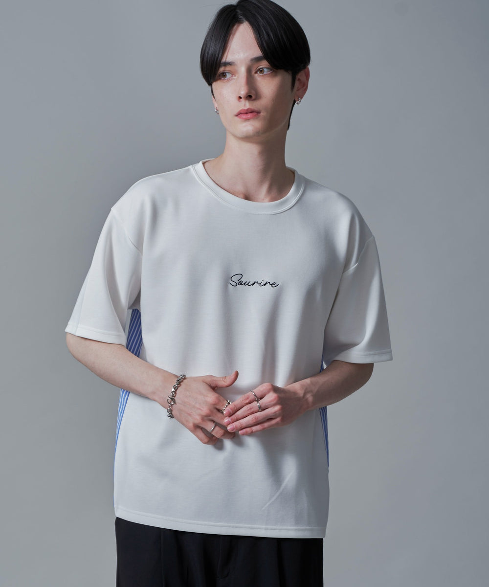 ホワイト　モデル：180㎝　L着用