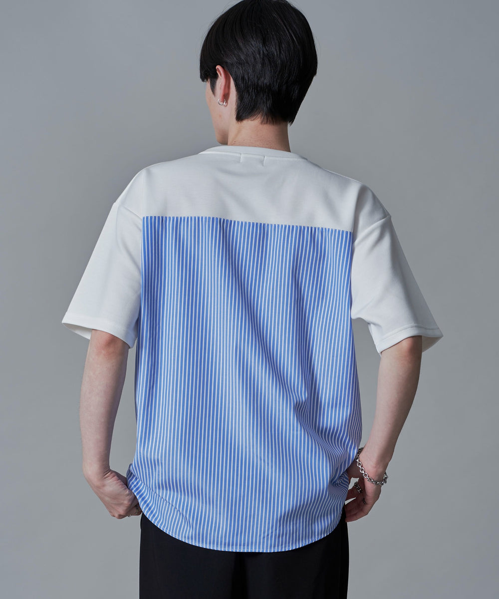 ホワイト　モデル：180㎝　L着用